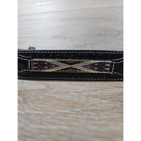 Dakota Belt Co Vintage Belt Strap Leather/Cowhide/silver Size 48 (555) main image 5
